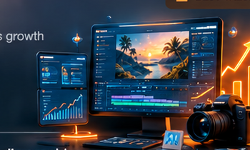 Premium digital marketing visual